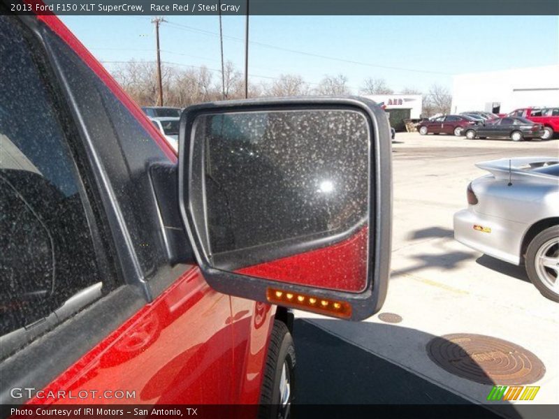 Race Red / Steel Gray 2013 Ford F150 XLT SuperCrew