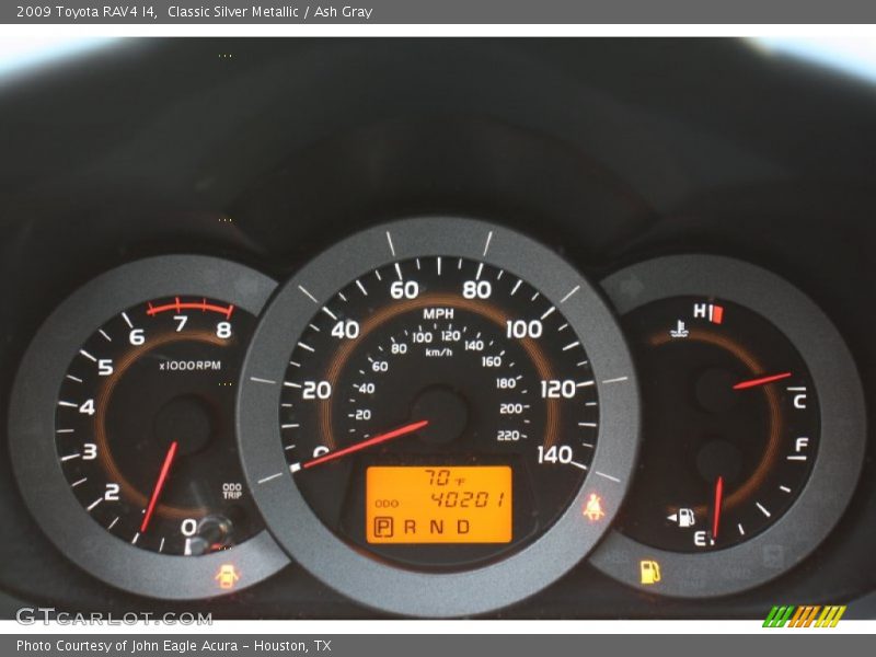  2009 RAV4 I4 I4 Gauges