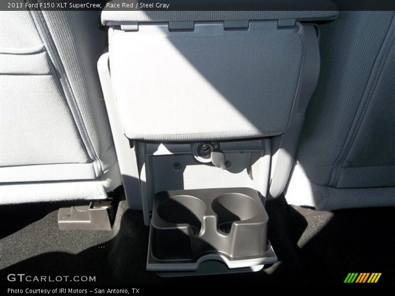 Race Red / Steel Gray 2013 Ford F150 XLT SuperCrew