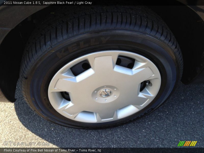 Sapphire Black Pearl / Light Gray 2011 Nissan Cube 1.8 S