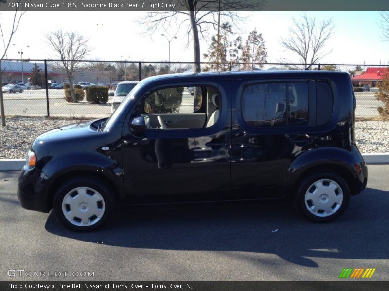 Sapphire Black Pearl / Light Gray 2011 Nissan Cube 1.8 S