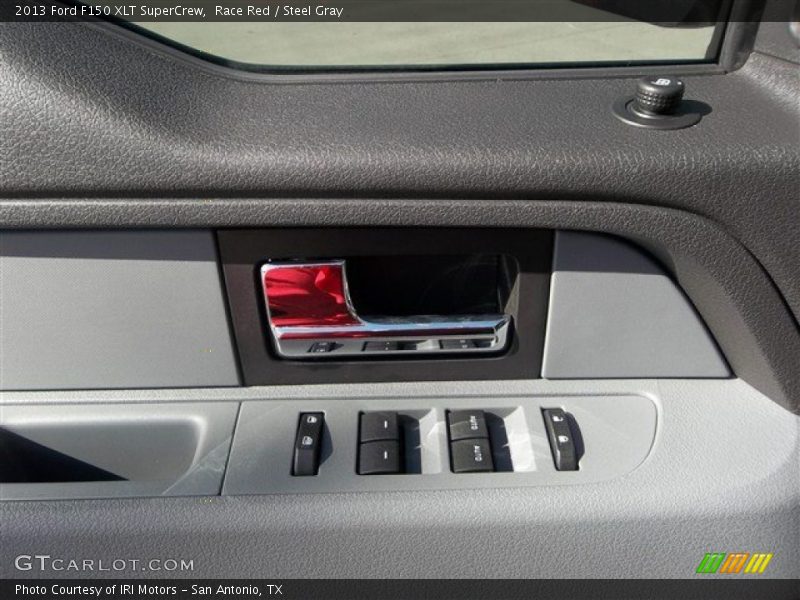 Race Red / Steel Gray 2013 Ford F150 XLT SuperCrew