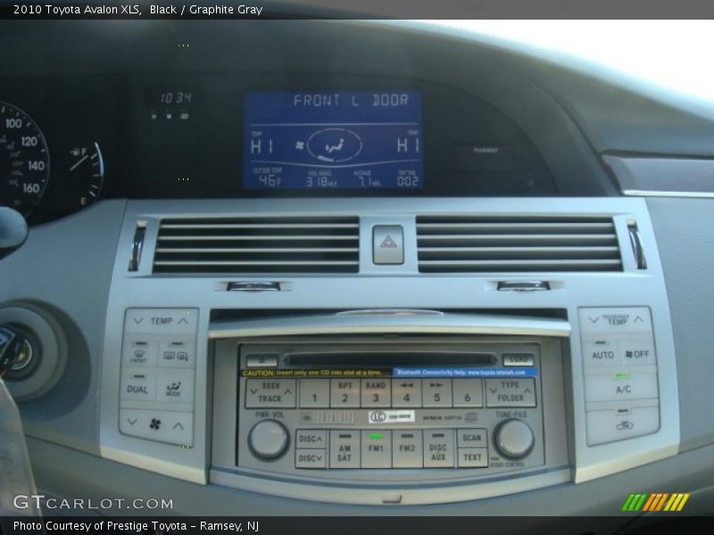 Controls of 2010 Avalon XLS