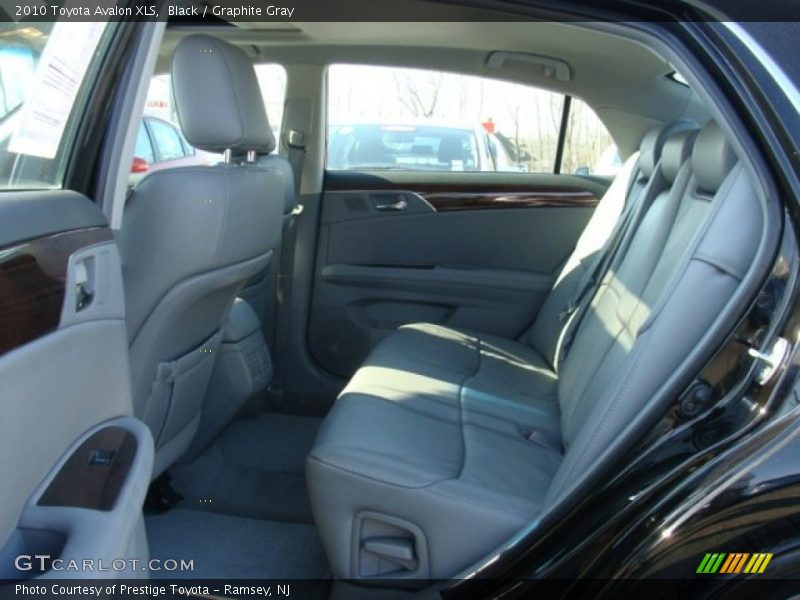 Rear Seat of 2010 Avalon XLS