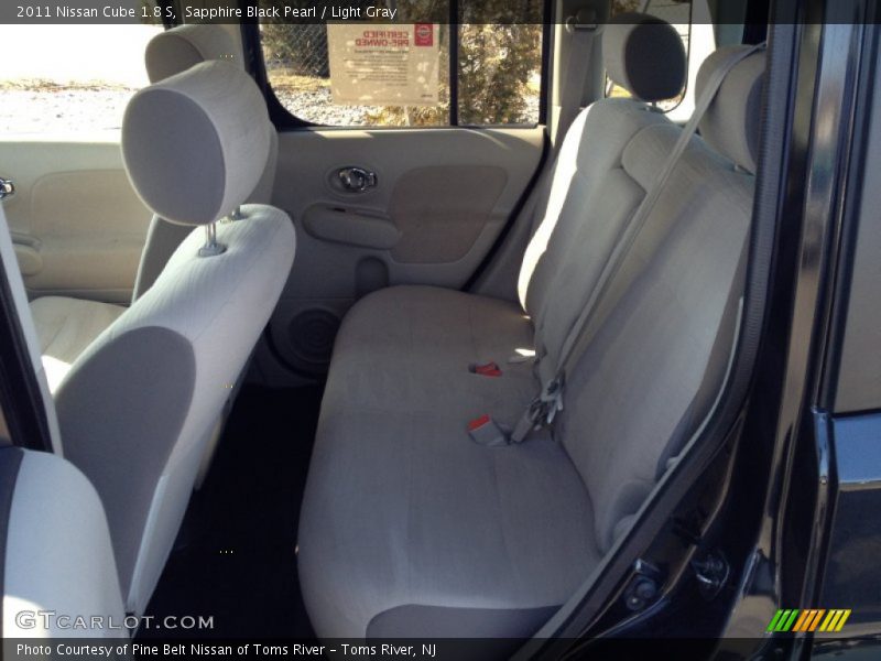 Sapphire Black Pearl / Light Gray 2011 Nissan Cube 1.8 S