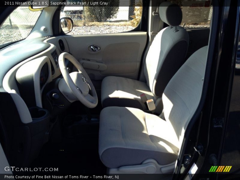 Sapphire Black Pearl / Light Gray 2011 Nissan Cube 1.8 S