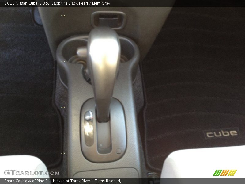 Sapphire Black Pearl / Light Gray 2011 Nissan Cube 1.8 S
