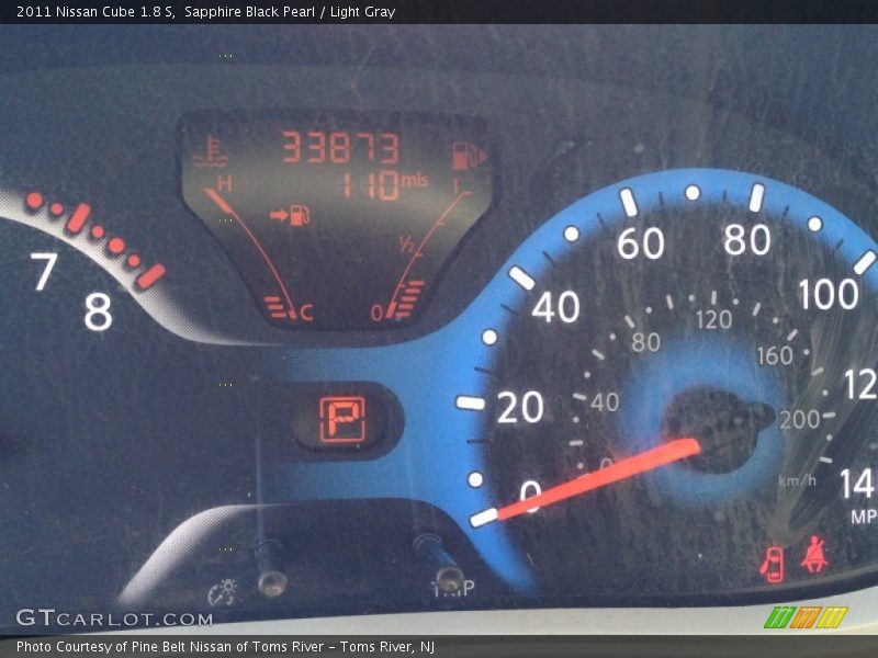Sapphire Black Pearl / Light Gray 2011 Nissan Cube 1.8 S
