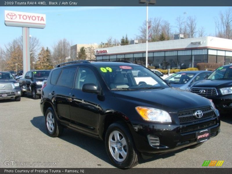 Black / Ash Gray 2009 Toyota RAV4 4WD