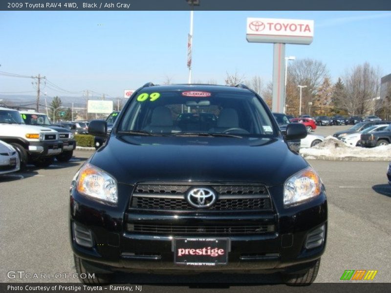 Black / Ash Gray 2009 Toyota RAV4 4WD