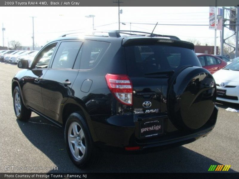 Black / Ash Gray 2009 Toyota RAV4 4WD