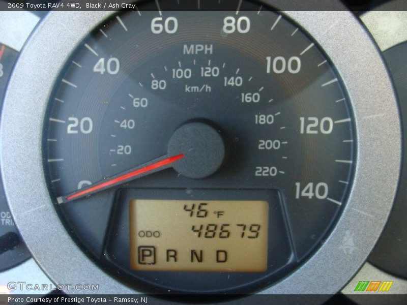 Black / Ash Gray 2009 Toyota RAV4 4WD