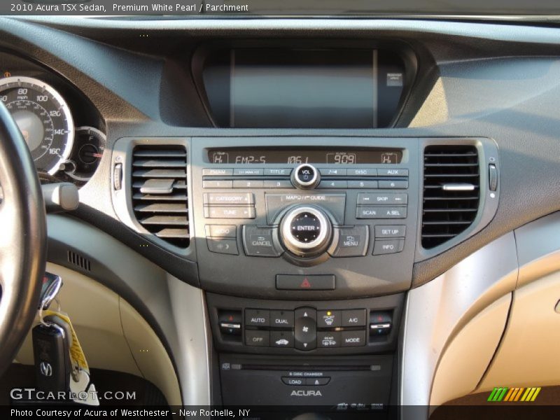 Premium White Pearl / Parchment 2010 Acura TSX Sedan