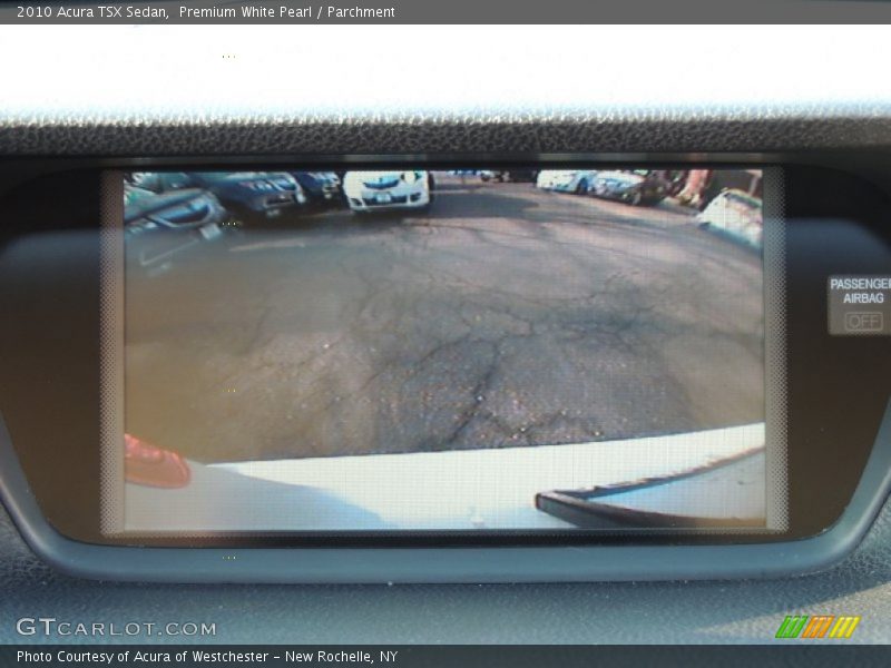 Premium White Pearl / Parchment 2010 Acura TSX Sedan
