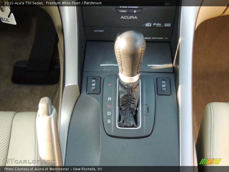Premium White Pearl / Parchment 2010 Acura TSX Sedan