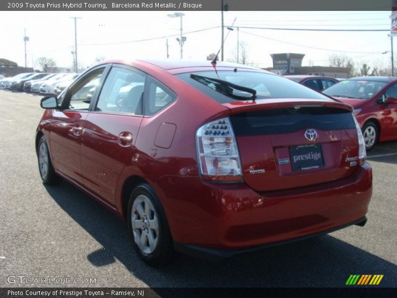 Barcelona Red Metallic / Bisque 2009 Toyota Prius Hybrid Touring