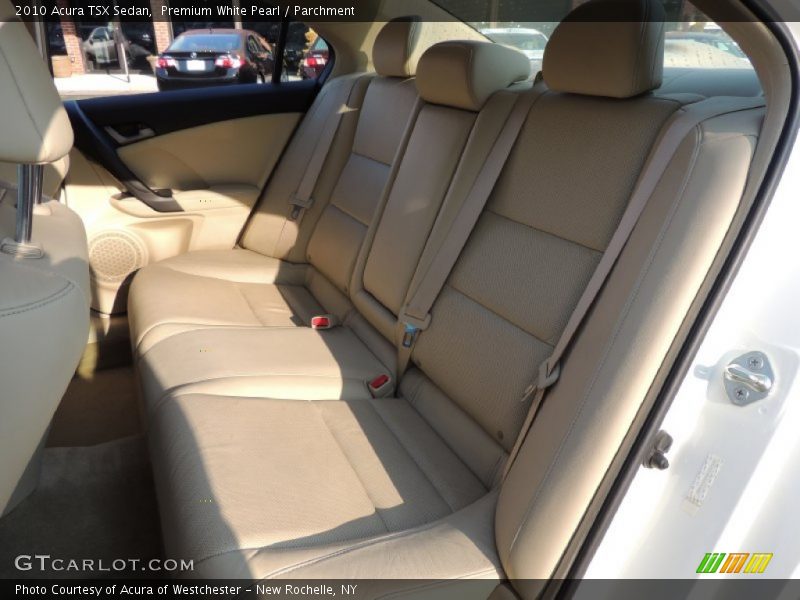 Premium White Pearl / Parchment 2010 Acura TSX Sedan
