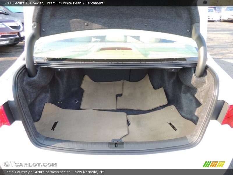Premium White Pearl / Parchment 2010 Acura TSX Sedan
