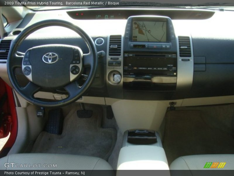 Barcelona Red Metallic / Bisque 2009 Toyota Prius Hybrid Touring