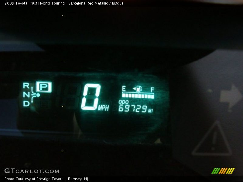Barcelona Red Metallic / Bisque 2009 Toyota Prius Hybrid Touring