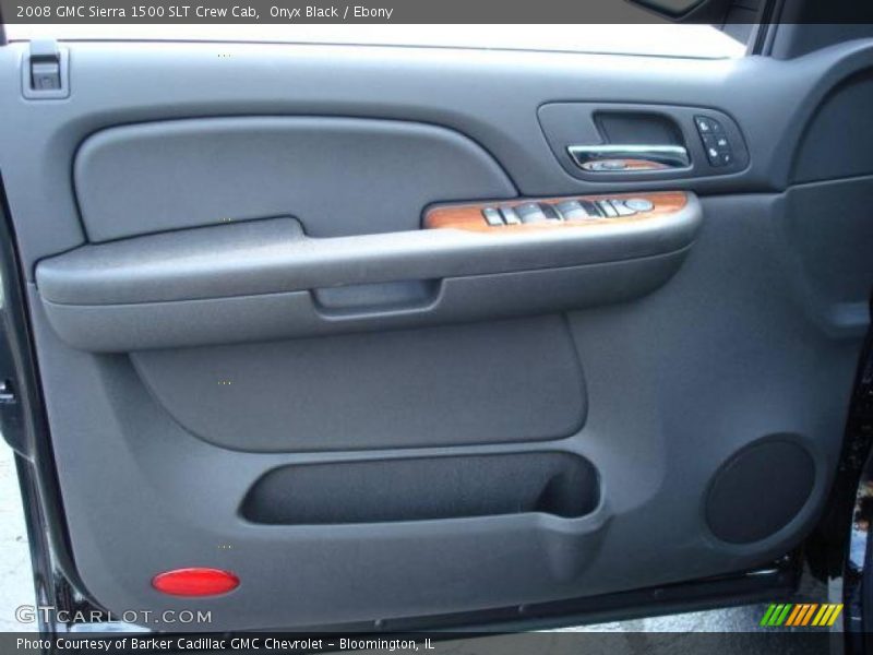 Onyx Black / Ebony 2008 GMC Sierra 1500 SLT Crew Cab