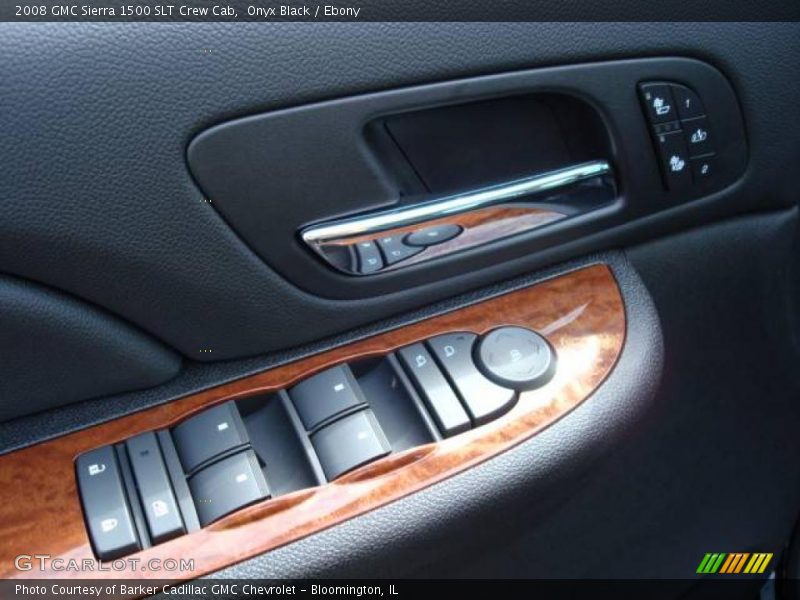 Onyx Black / Ebony 2008 GMC Sierra 1500 SLT Crew Cab