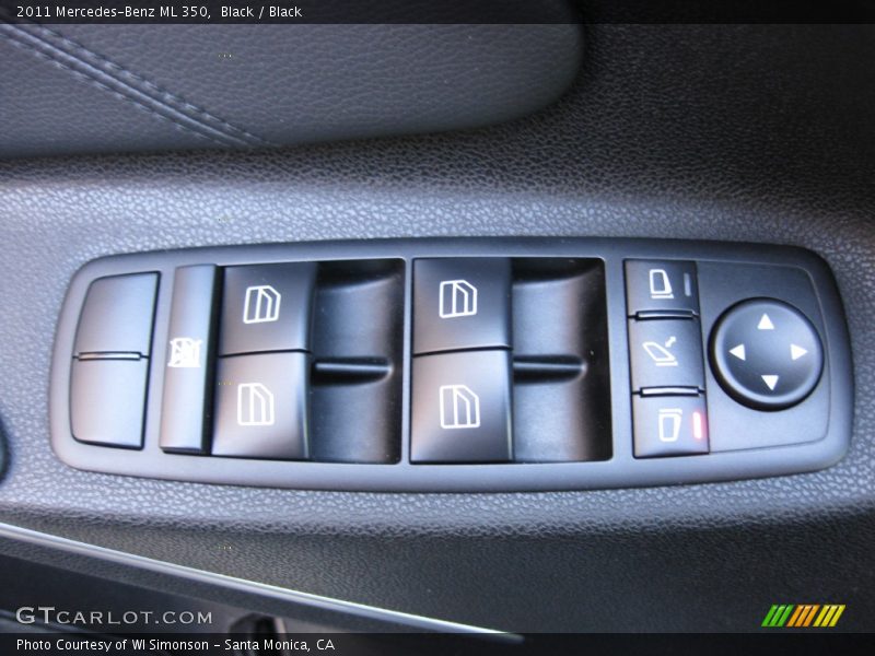 Black / Black 2011 Mercedes-Benz ML 350