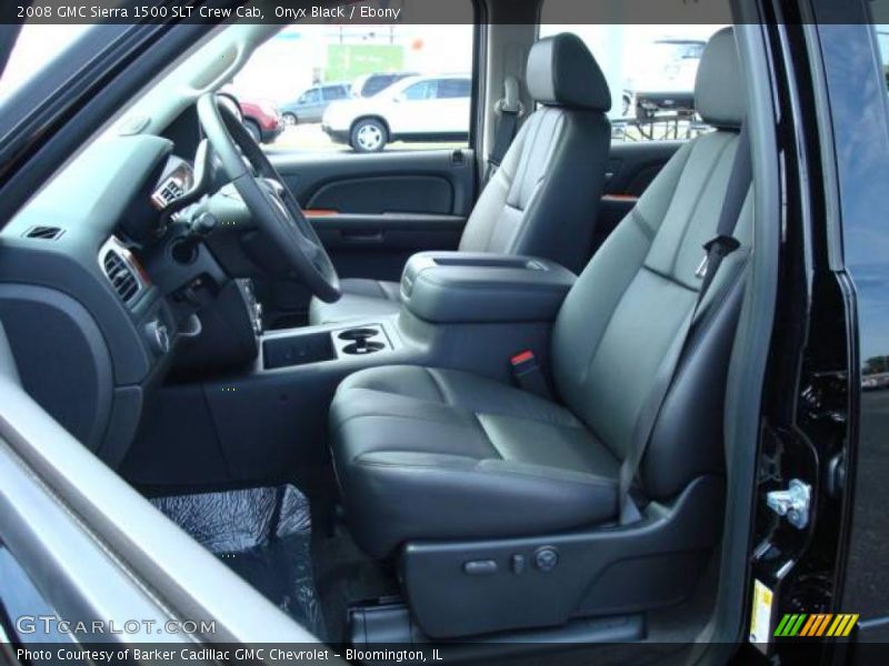 Onyx Black / Ebony 2008 GMC Sierra 1500 SLT Crew Cab