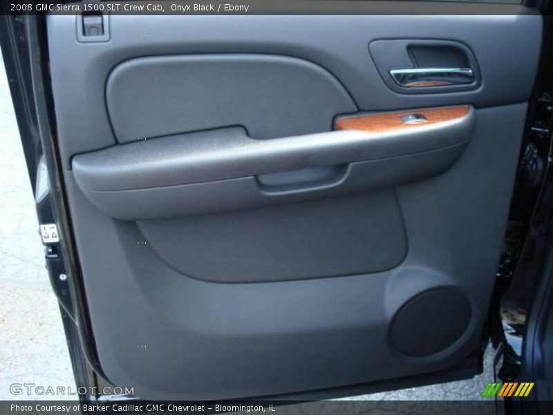 Onyx Black / Ebony 2008 GMC Sierra 1500 SLT Crew Cab