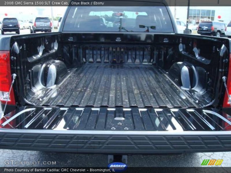 Onyx Black / Ebony 2008 GMC Sierra 1500 SLT Crew Cab
