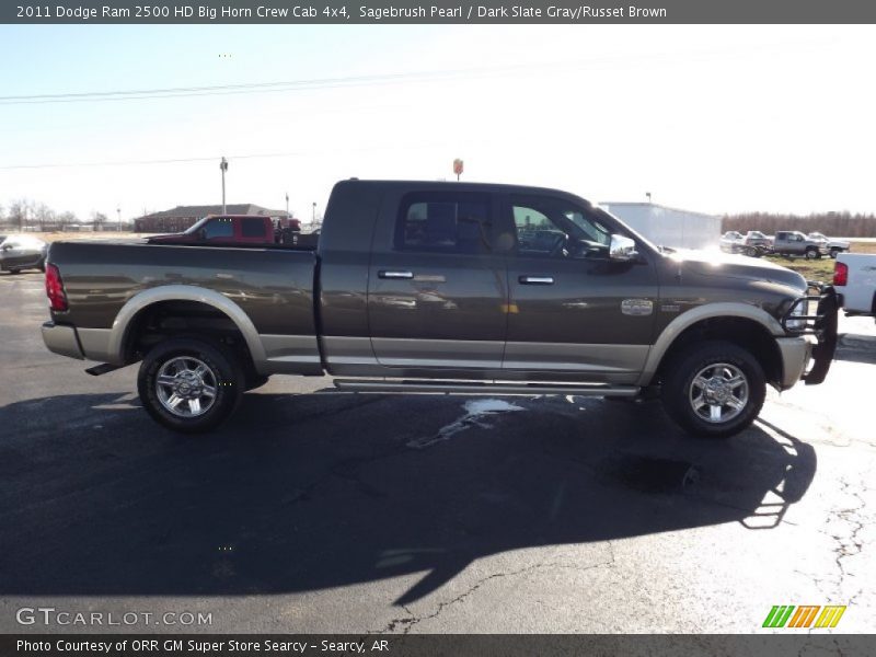 Sagebrush Pearl / Dark Slate Gray/Russet Brown 2011 Dodge Ram 2500 HD Big Horn Crew Cab 4x4