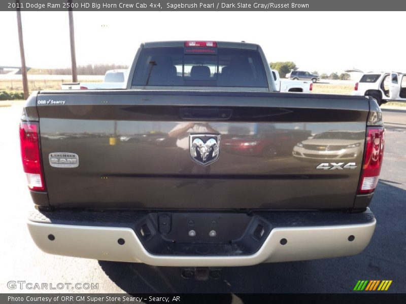 Sagebrush Pearl / Dark Slate Gray/Russet Brown 2011 Dodge Ram 2500 HD Big Horn Crew Cab 4x4