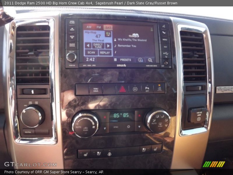 Sagebrush Pearl / Dark Slate Gray/Russet Brown 2011 Dodge Ram 2500 HD Big Horn Crew Cab 4x4