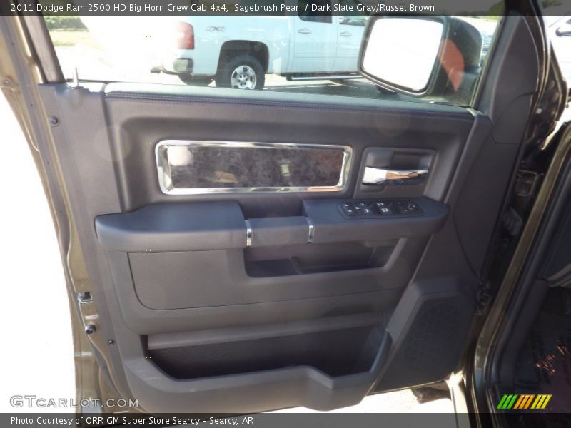 Sagebrush Pearl / Dark Slate Gray/Russet Brown 2011 Dodge Ram 2500 HD Big Horn Crew Cab 4x4