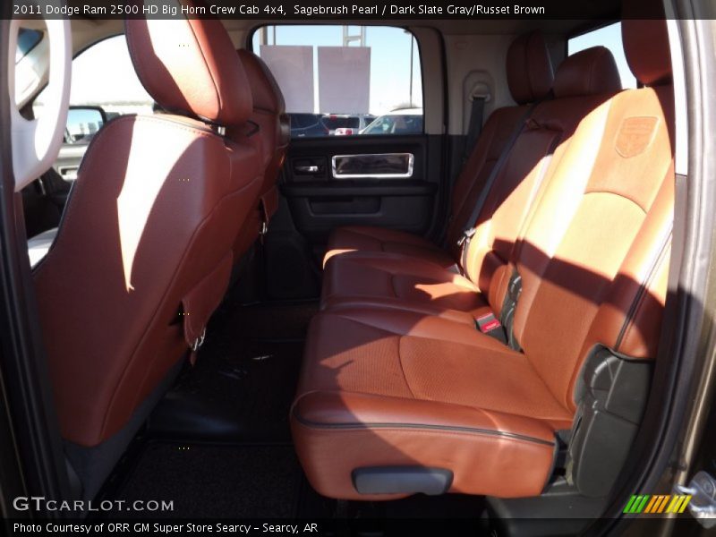 Sagebrush Pearl / Dark Slate Gray/Russet Brown 2011 Dodge Ram 2500 HD Big Horn Crew Cab 4x4