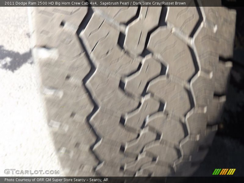 Sagebrush Pearl / Dark Slate Gray/Russet Brown 2011 Dodge Ram 2500 HD Big Horn Crew Cab 4x4