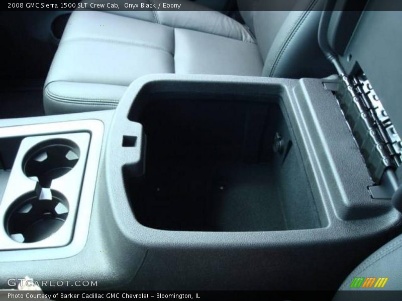Onyx Black / Ebony 2008 GMC Sierra 1500 SLT Crew Cab