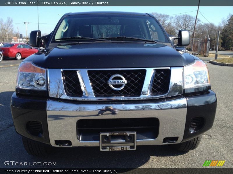 Galaxy Black / Charcoal 2008 Nissan Titan SE Crew Cab 4x4