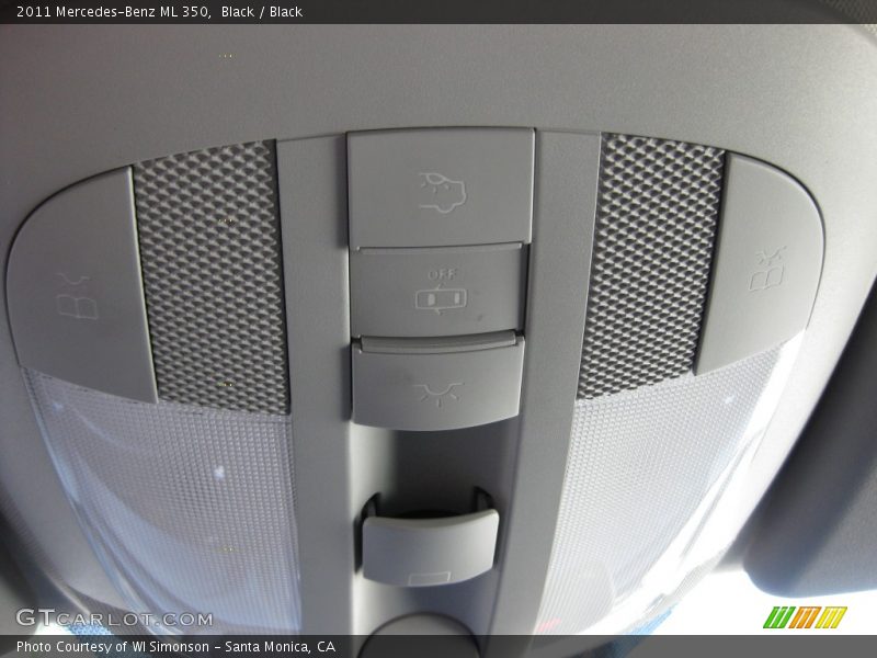 Black / Black 2011 Mercedes-Benz ML 350
