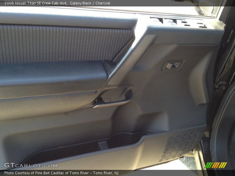 Galaxy Black / Charcoal 2008 Nissan Titan SE Crew Cab 4x4