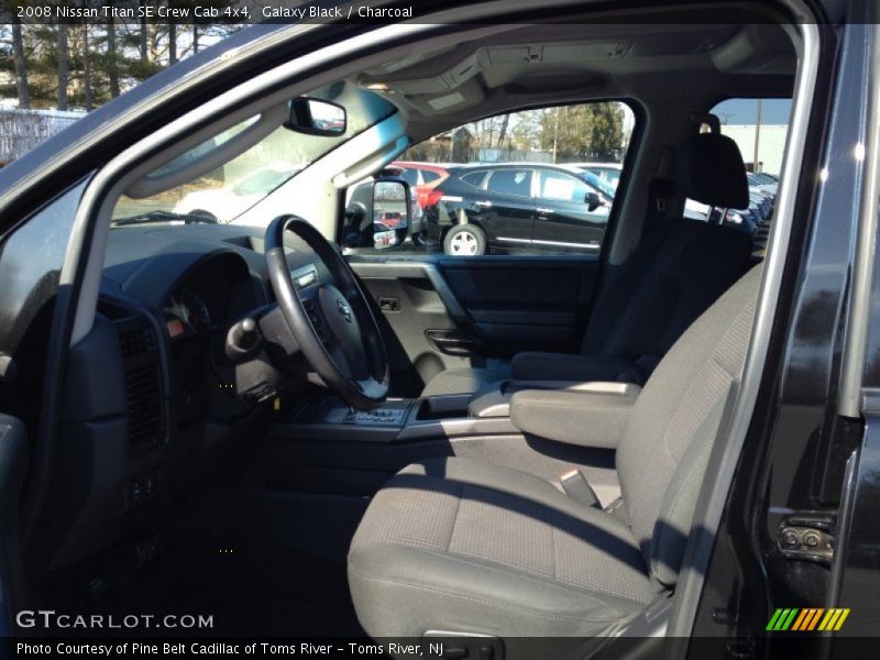 Galaxy Black / Charcoal 2008 Nissan Titan SE Crew Cab 4x4