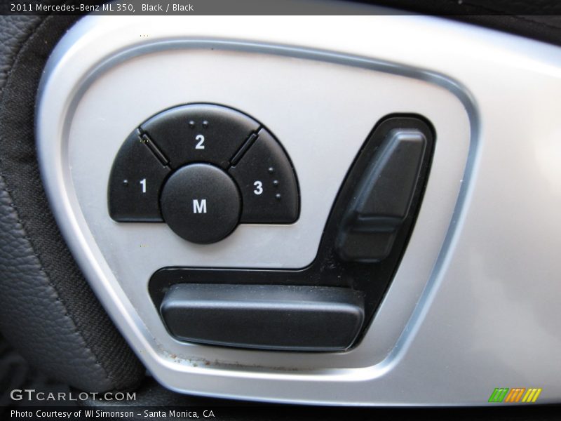 Black / Black 2011 Mercedes-Benz ML 350