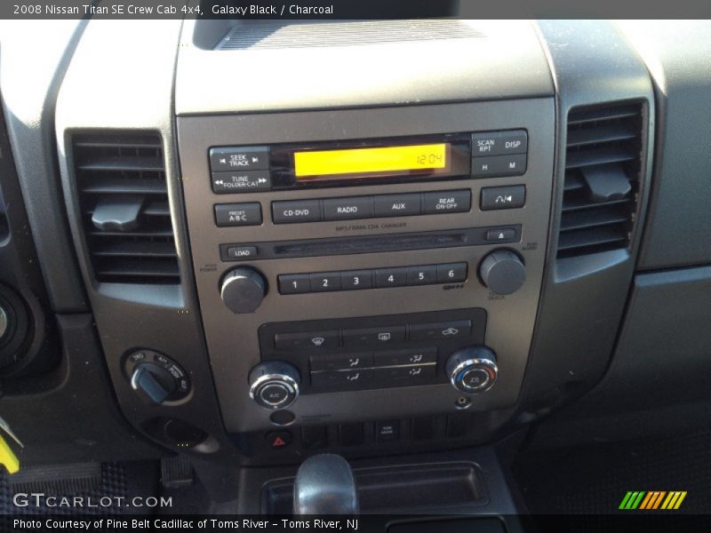Galaxy Black / Charcoal 2008 Nissan Titan SE Crew Cab 4x4