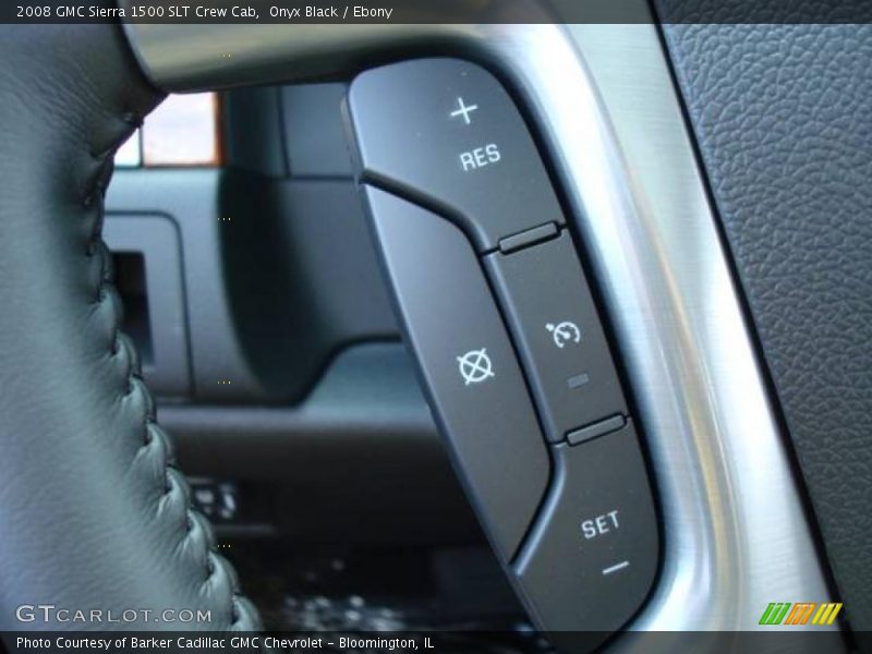Onyx Black / Ebony 2008 GMC Sierra 1500 SLT Crew Cab