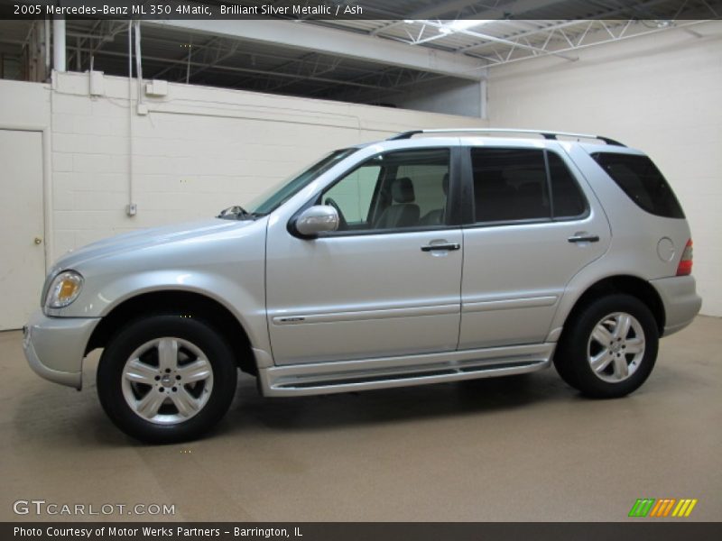  2005 ML 350 4Matic Brilliant Silver Metallic