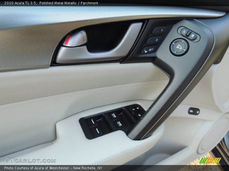 Polished Metal Metallic / Parchment 2010 Acura TL 3.5