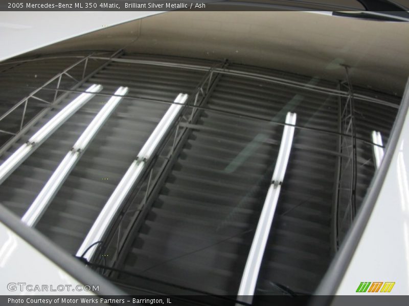 Sunroof of 2005 ML 350 4Matic
