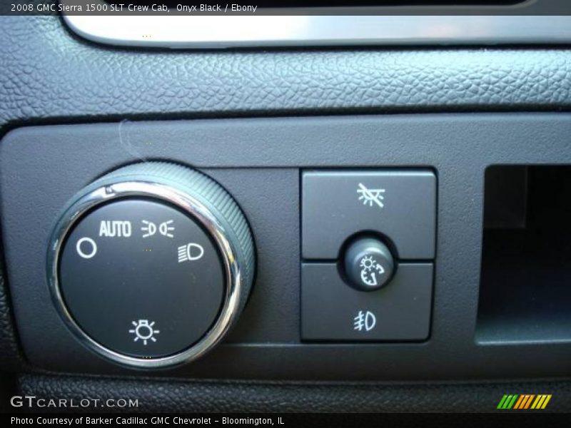 Onyx Black / Ebony 2008 GMC Sierra 1500 SLT Crew Cab