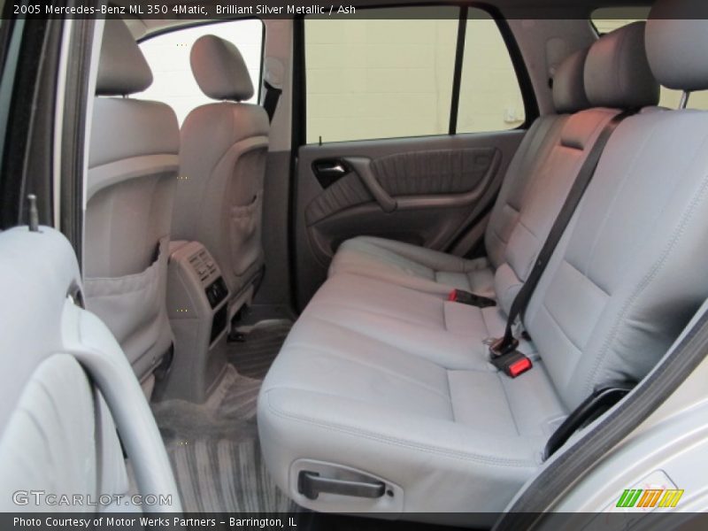 Rear Seat of 2005 ML 350 4Matic