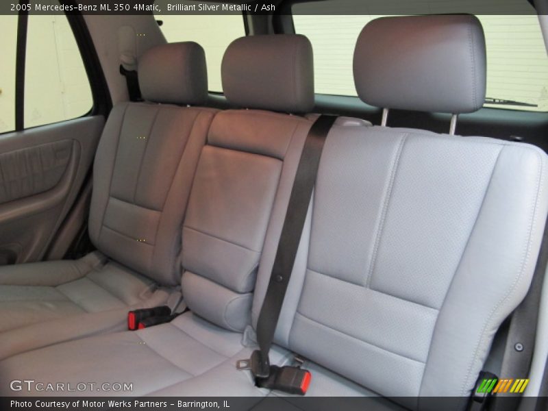 Brilliant Silver Metallic / Ash 2005 Mercedes-Benz ML 350 4Matic